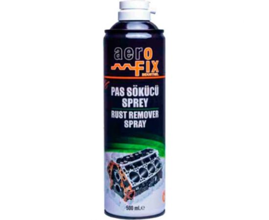 Спрей для удаления ржавчины AEROFIX средство для ослабления заклинивших крепежных изделий, 500 мл 8681863081652 