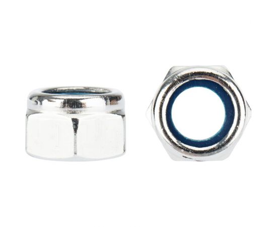 Самоконтрящаяся гайка с нейлоновым кольцом KRANZ M12, DIN 985, 25 шт. KR-01-3523-007 