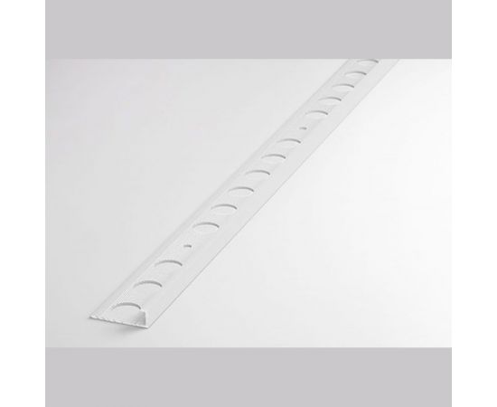 Профиль окантовочный L-образный алюминиевый ЛУКА 6 мм, 2,7 м, 5 шт, Белый УТ000029695 