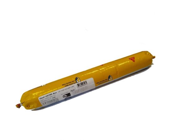 Огнестойкий высокотемпературный герметик ГЕОКАРКАС Sika Sikasil-670 Fire 600 мл черный 4673726848308 – изображение 2