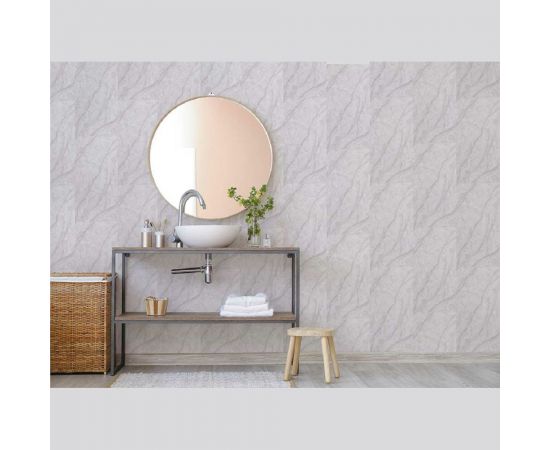 Самоклеящаяся ПВХ плитка Центурион 600x300x2 мм Травертин серый 77997 – изображение 2