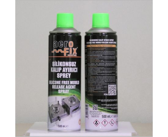 Разделительная смазка без силикона AEROFIX разделительный состав для пресс-форм, термопластов и термореактивных пластмасс, 500 мл 2915704000 – изображение 3