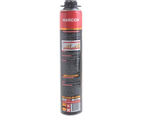 Огнестойкая профессиональная монтажная пена MARCON 4620010540264 – изображение 3
