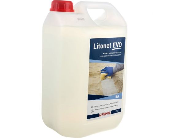 Моющее средство для плитки LITOKOL LITONET EVO 5L 486670002 – изображение 4