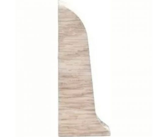 Заглушка для плинтуса Центурион Lider 341-зл (62 мм; левая; глянец; дуб пальмира) 71147 