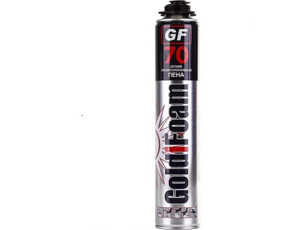 Монтажная пена GoldiFoam 70 лето 0.9 кг GFfoam70 