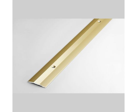 Порог прямой алюминиевый (28 мм; 0.9 м; анодированный; шампань) Лука УТ000027305 