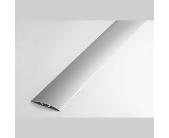 Порог прямой скрытый алюминиевый (35 мм, 1,8 м, анодированный, Серебро) ЛУКА УТ000002992 