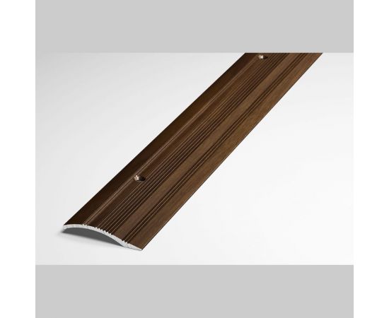 Порог разноуровневый алюминиевый декоративный (39,4 мм, 1,8 м, Венге) ЛУКА 00000001897 
