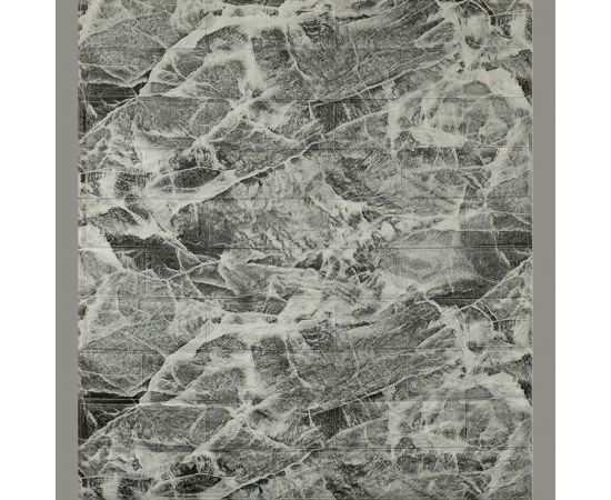 Самоклеящиеся 3D панели Центурион 700x770x3 мм Кирпич титаниум 79269 