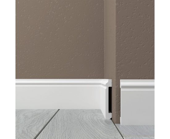 Плинтус напольный Де-Багет XPS POLYMER Н 80 H80 