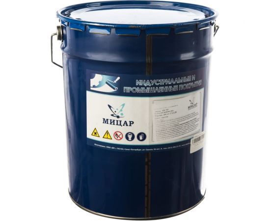 Кислотостойкая эмаль Мицар ХВ-785 20 кг красно-коричневый УТ000005072 – изображение 2