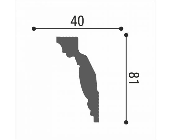 Потолочный плинтус Де-Багет Декор ДП 15/90 00-00001076 – изображение 2