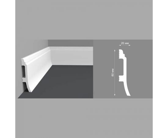 Напольный плинтус ФОРМАТ 08008DF DESN-208008-DF-0012 – изображение 4