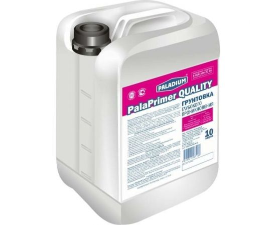 Грунтовка глубокого проникновения PALADIUM PalaPrimer QUALITY 10 л PL-PQ 