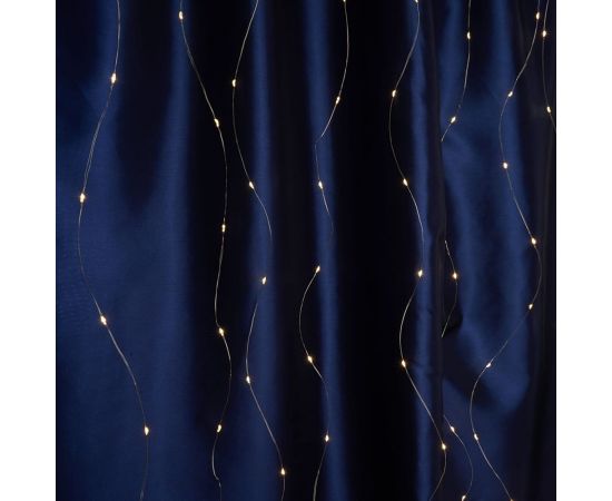 Светодиодная гирлянда FERON CL590 занавес 2х2 м + 2 м, 2700К, USB 41635 