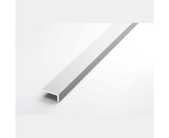 Декоративный угловой профиль ЛУКА алюминиевый, 20х10х1,5 мм, 2,7 м, 5 шт./уп. белый УТ000020776 