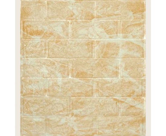Самоклеящиеся 3D панели Центурион 500x550x3 мм Кирпич оникс светлый 83917 