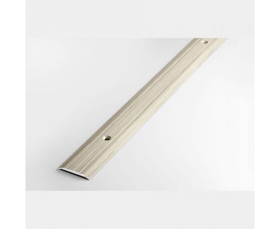 Порог прямой алюминиевый декоративный (25 мм, 1,8 м, Клен беленый) ЛУКА 00000001732 