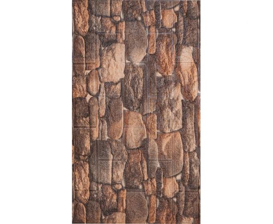 Мягкая самоклеящаяся 3D панель LAKO Камень кладка 10, 70x600 см LKD-16-05-FC15 – изображение 2