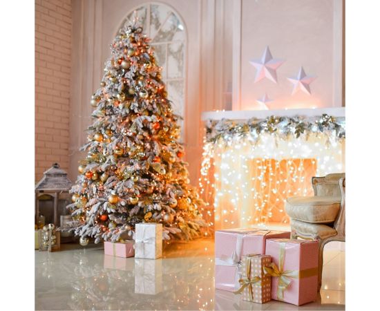 Светодиодная линейная гирлянда FERON CL04, 230V, желтый, с питанием от сети 32302 – изображение 7