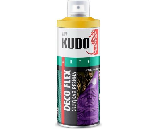 Жидкая резина KUDO DECO FLEX жёлтая KU-5303 