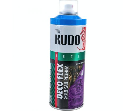 Жидкая резина KUDO DECO FLEX голубая KU-5305 