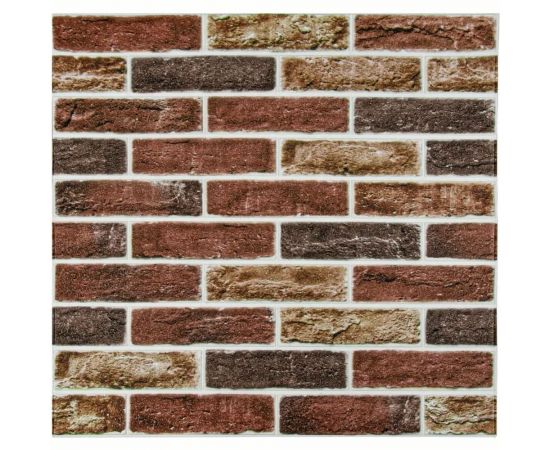 Мягкая самоклеящаяся 3D панель LAKO Барокко (комплект 5 шт.; кирпичная кладка 2; 70x70 см) LKD-5-5015 