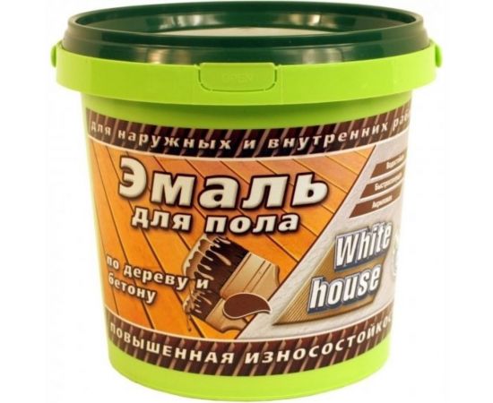 Акриловая эмаль для пола White House (золотисто-коричневый; 2.2 кг) 15870 