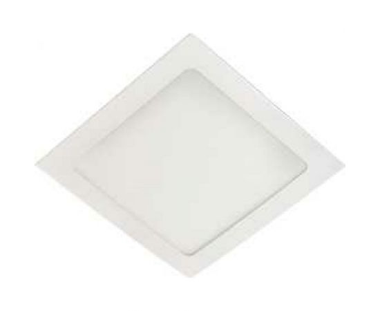 Квадратный встраиваемый даунлайт с драйвером Ecola LED downlight 9W 220V 4200K 145x145x20 DSRV90ELC 