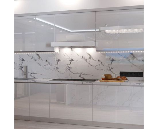 Самоклеящаяся ПВХ плитка LAKO Травертино (толщина 2 мм; 2,52 м²) LKD-81016-1 – изображение 8