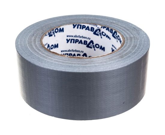 Клейкая армированная лента УправДом влагостойкая, на тканевой основе 4100003499 