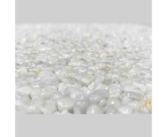 Каменный ковер - декоративное покрытие Kitstone цвет Snow 1810119 