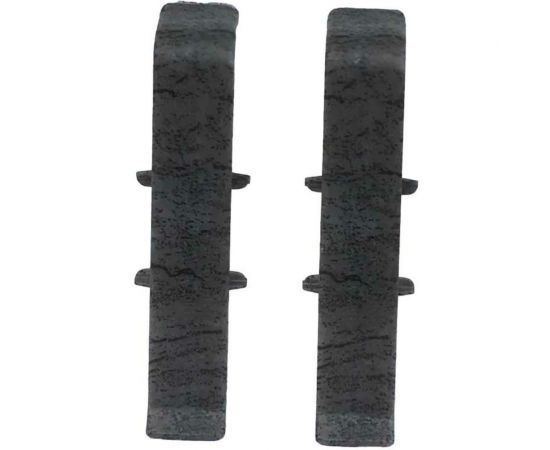 Соединитель для плинтуса DECONIKA (70 мм, 548 Лофт серый, 2 шт.) Д-П70-С-Ф2 548 ЛФТ СЕР 