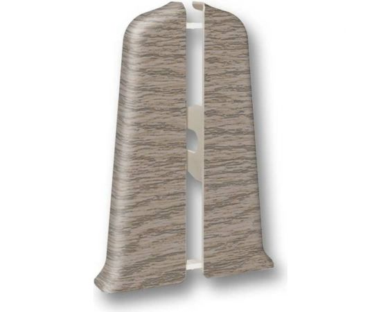 Торцевые заглушки для плинтуса DECONIKA (70 мм; 215 Дуб снежный; 2 шт.) Д-П70-Тп-Ф1 215 ДУБ СНЖ 