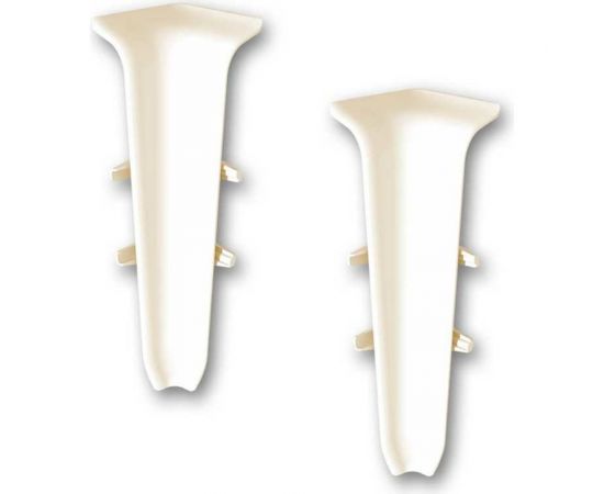 Внутренний угол для плинтуса DECONIKA (85 мм; 034 Свт слоновая кость; 2 шт.) Д-П85-В-Ф2 034 СВТ СЛК 