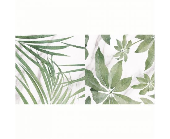 Настенная керамическая плитка LAPARET Blanco (белый микс; 20x40 см; 15 шт.) х9999279371 