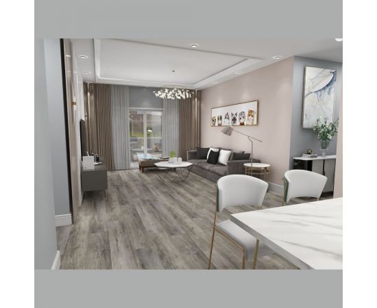 Виниловый пол с подложкой Floorwood Genesis Дуб Одерон, 43 класс, толщина 5 мм, влагостойкий, с микрофаской, 2.442 кв. м MV 86133-6 