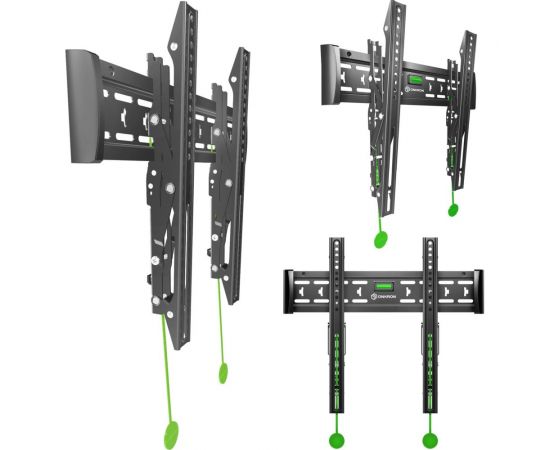 Наклонный кронштейн для телевизора 32-65 ONKRON Black SN14 – изображение 2
