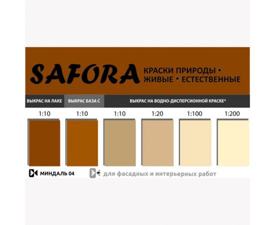 Колеровочная паста SAFORA миндаль 100 мл 04 – изображение 2