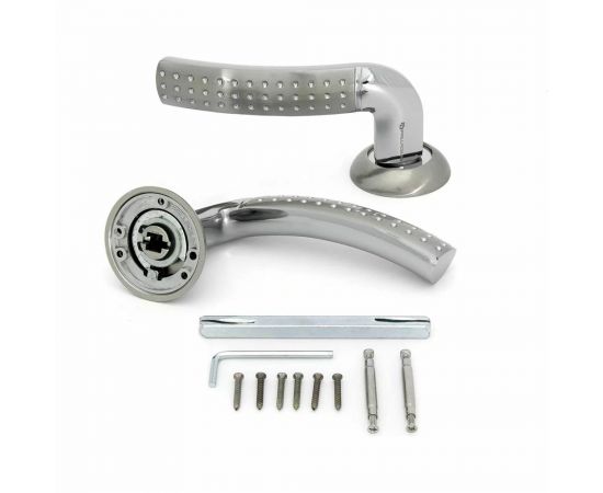 Дверная ручка Palladium A Bruno-M SN/CP 00011342 – изображение 2