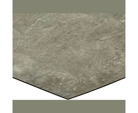 Самоклеящаяся ПВХ плитка LAKO (светло-серый мрамор; 28 шт; 2.52 кв.м) LKD-81033 – изображение 3