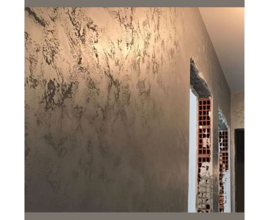 Декоративная краска DESSA DECOR ""Фианит"" перламутровая для имитации песчаной поверхности, 1 кг 705583 – изображение 6