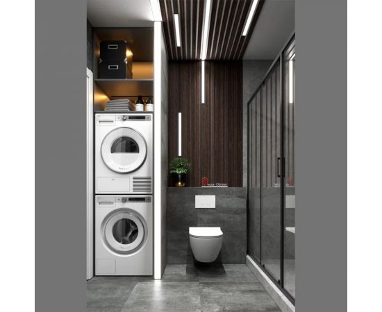 Рейка интерьерная ударопрочная влагостойкая Decor-Dizayn темный орех 40x15x3000 мм 618-73SH – изображение 7