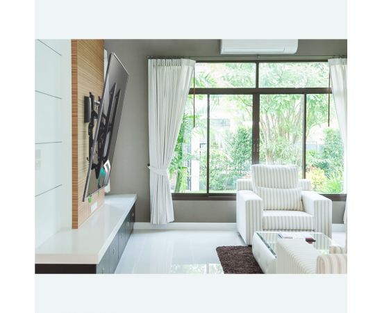 Наклонный кронштейн для телевизора 32-65 ONKRON Black SN14 – изображение 8