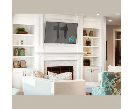 Наклонный кронштейн для телевизора 32-65 ONKRON Black SN14 – изображение 9