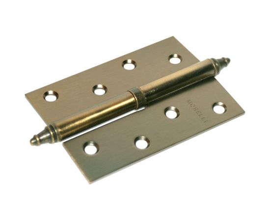 Петля MORELLI MS 100X70X2.5 L COF стальная, левая, цвет-кофе 9009685 