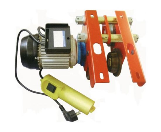 Приводная электрическая каретка EURO-LIFT TD-10, 4-колеса, г/п 1тн, 220 В. 00005308 