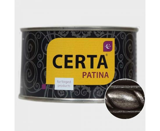 Термостойкая краска CERTA PATINA до 700С серебро 0,08кг PATR0040 