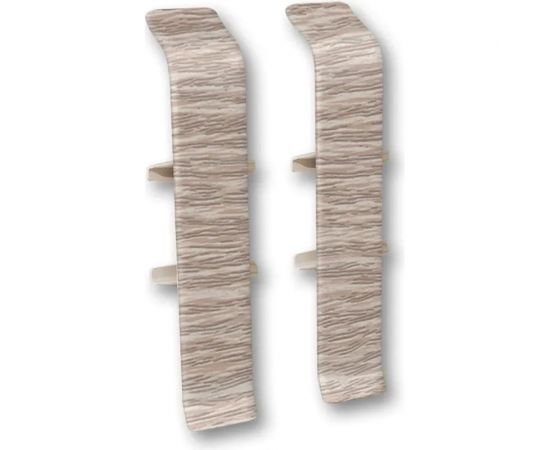 Соединитель для плинтуса DECONIKA (70 мм, 229 Дуб латте, 2 шт.) Д-П70-С-Ф2 229 ДУБ ЛАТ 